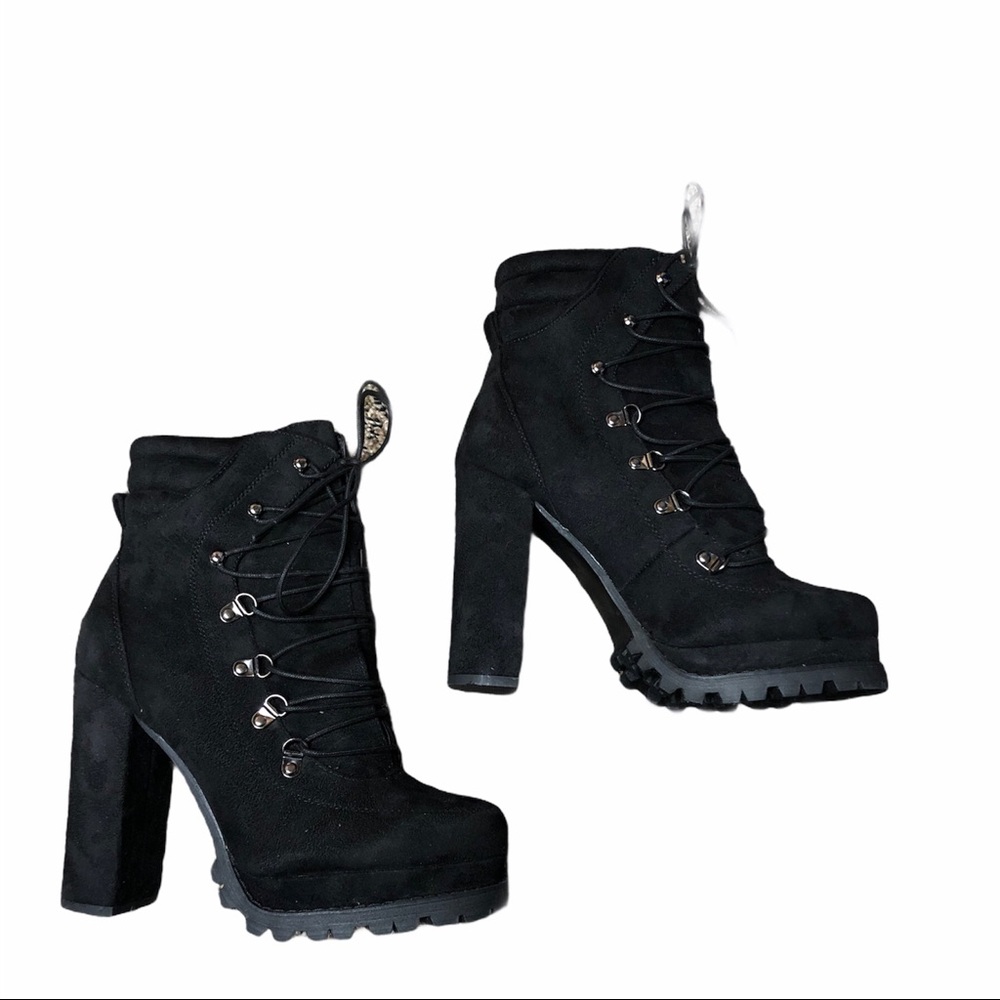 Jubilee Lug Sole Platform Chunky Women Boots Booties Y2K